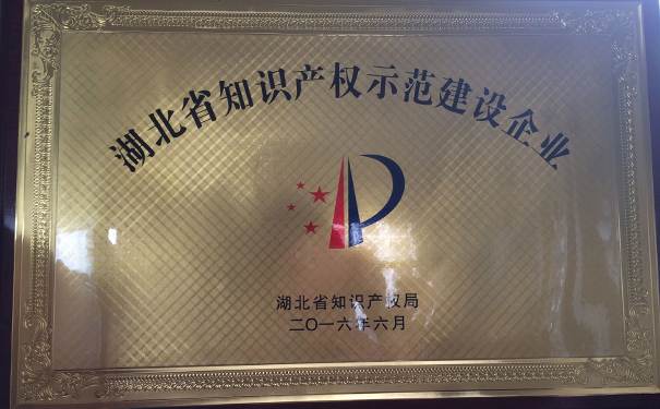 湖北昌利公司榮獲“知識產權示范建設企業(yè)”稱號